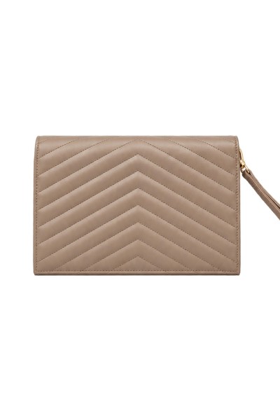 YSL Envelope Pouch Grain De Poudre